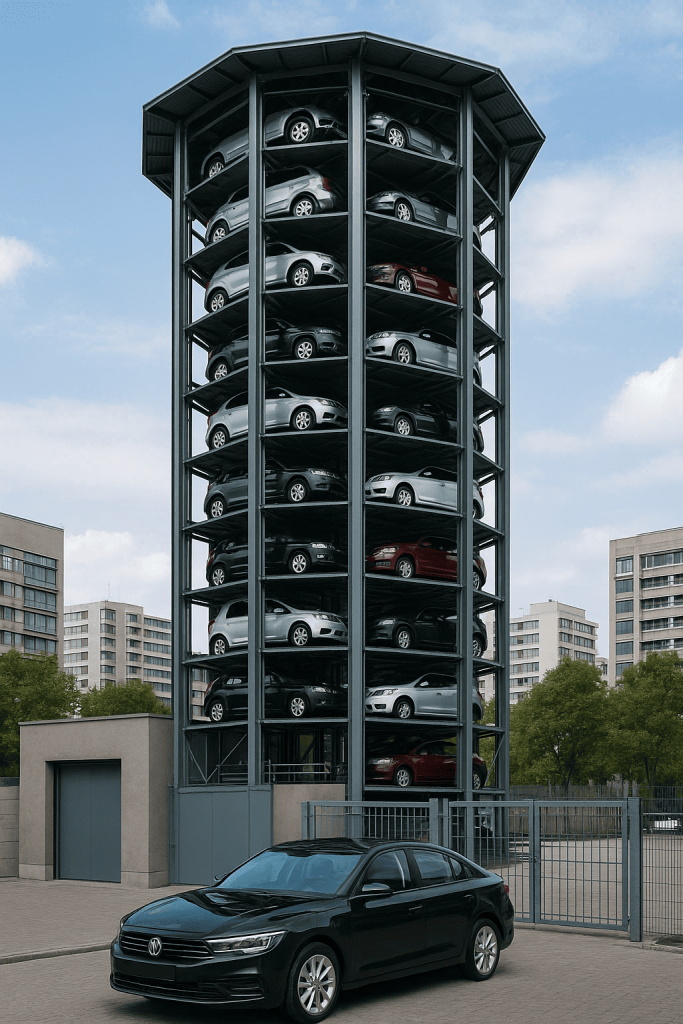 Torres de estacionamiento automatizadas