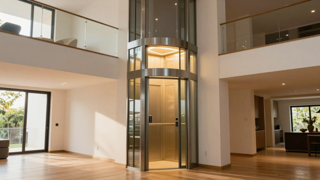 Elevadores para casa en México cuál conviene instalar en vivienda de varios niveles